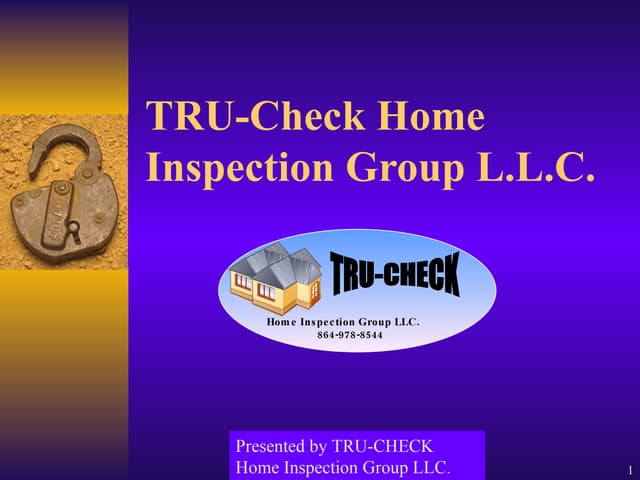 Tru Check Sales Presentation