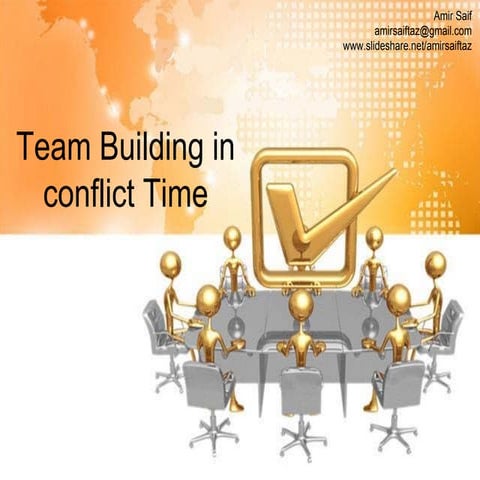 Team Building In Conflict time