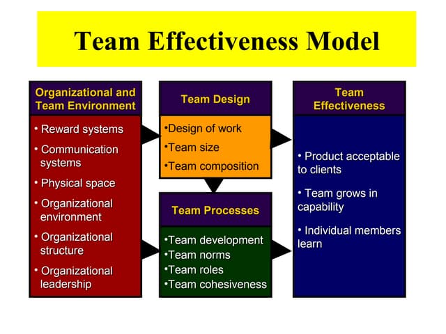Team Effectiveness Model