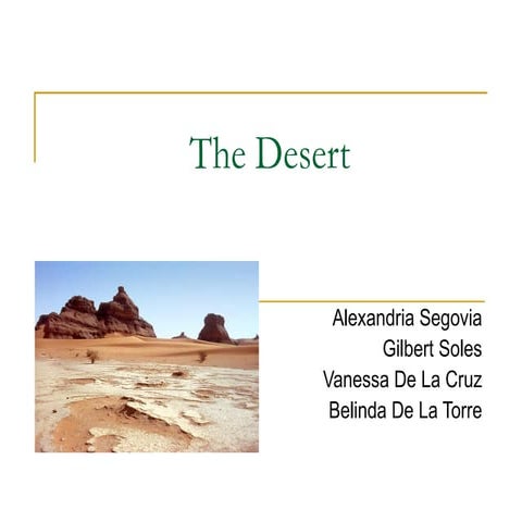 The Desert Biome