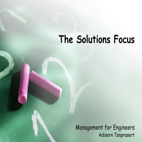 Solution Focus
