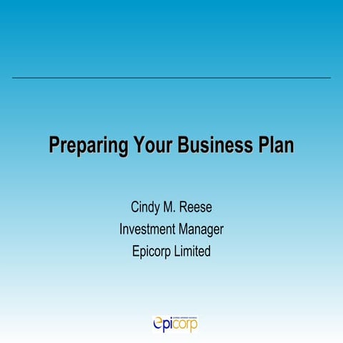 Tips For Writing A Business Plan