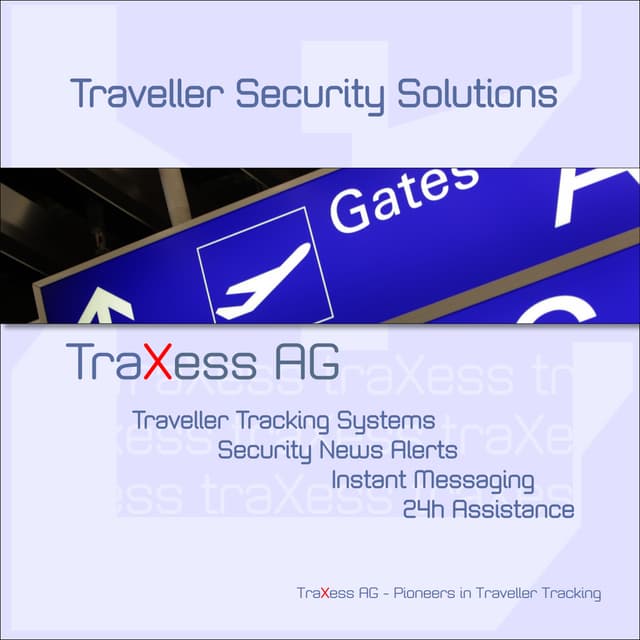 Traxess Traveller Security Solutions English