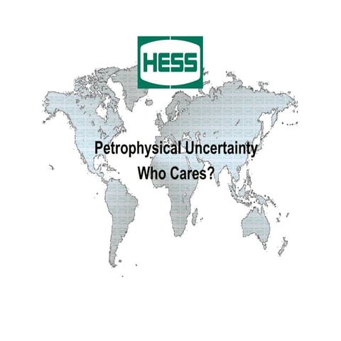 Uncertainty   Who Cares