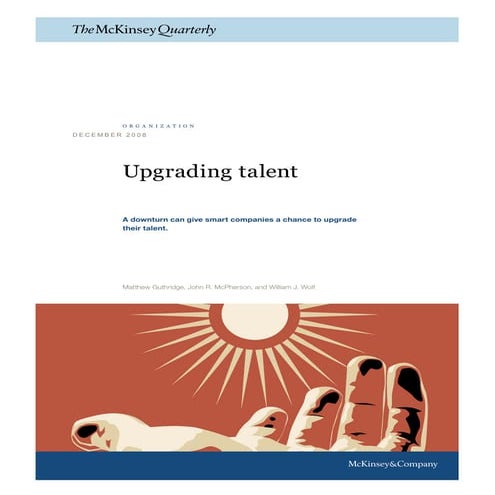 Upgrading Talent