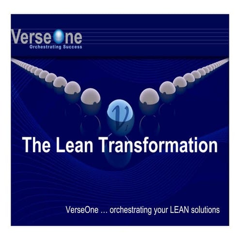 The Lean Transformation 