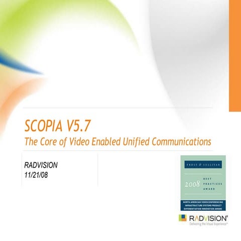 Scopia V5.7 Solution