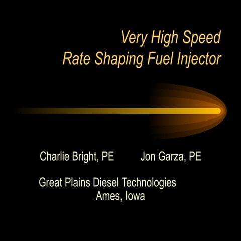 Great Plains Diesel Technologies Injector