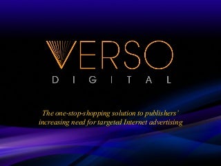 Verso Digital Presentation January 09