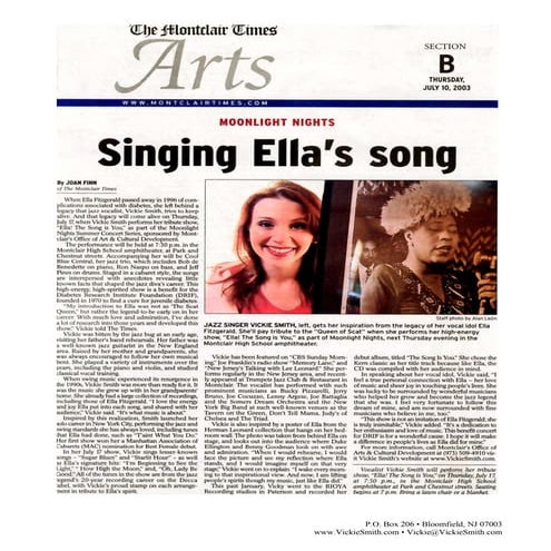 Vickie Smith Drif Montclair Times