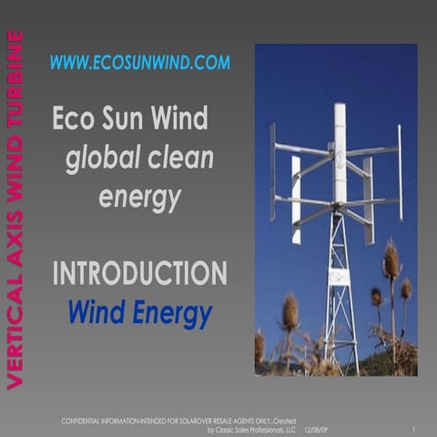 Wind Energy Power Point Presentation