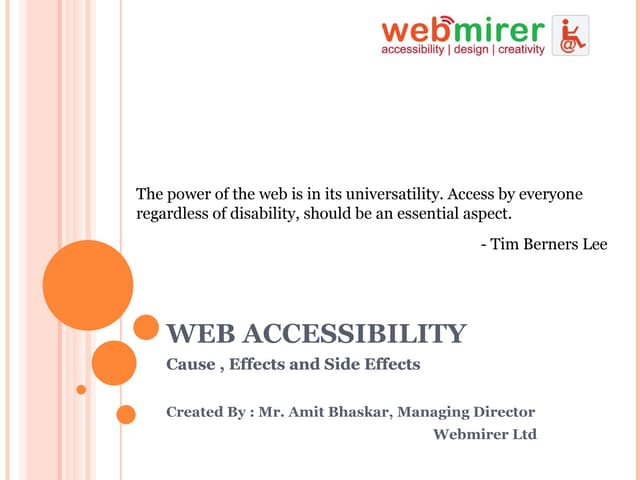 Web Accessibility I Centrum