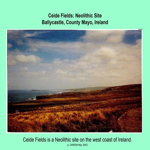 Ceide Fields And Carrowmore Cemetery