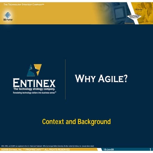 Why Agile