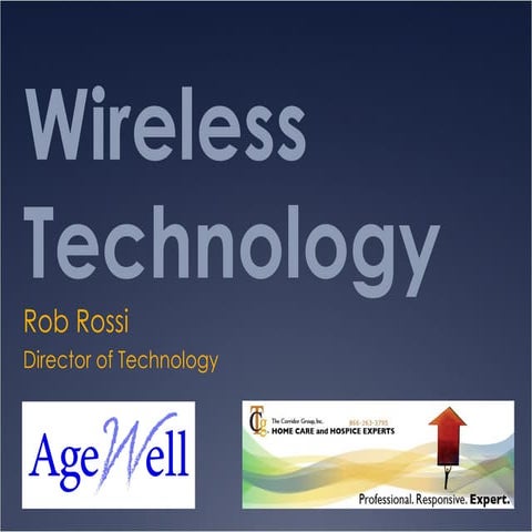 Wireless Technology In Home Care