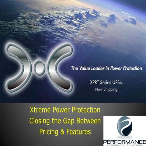 Xtreme Power UPS Presentation 