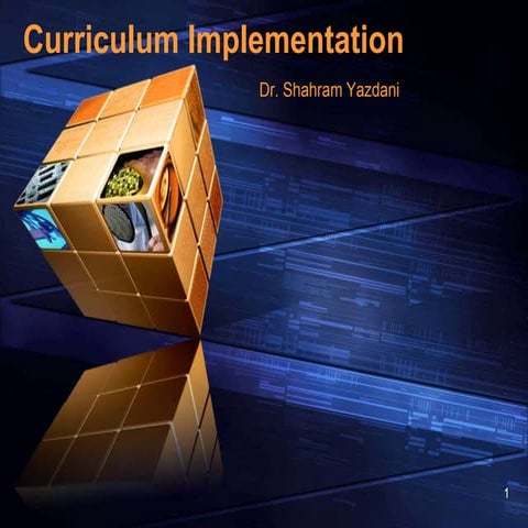 A 1-9-curriculum implementation