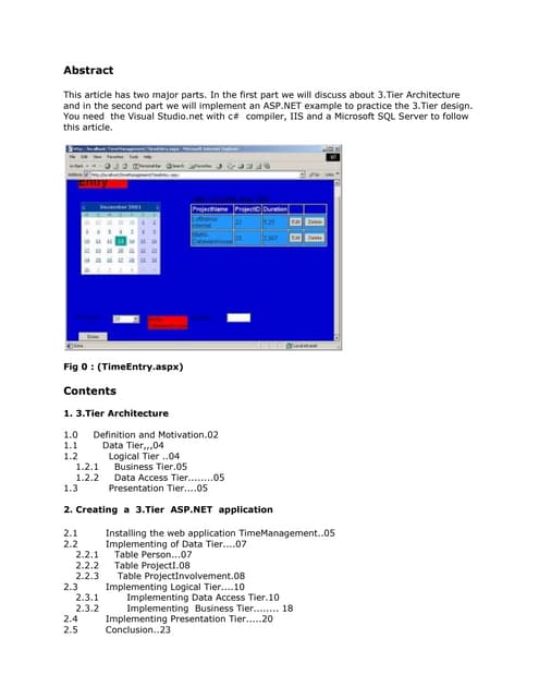 High level design document template | PDF