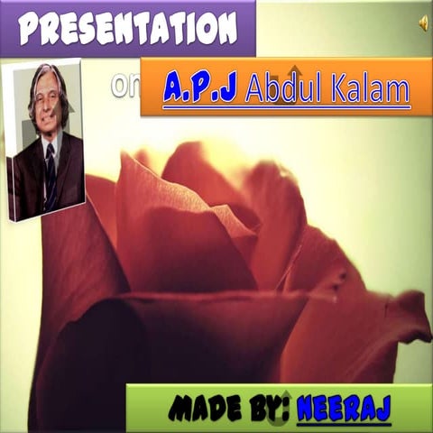 A.P.J Abdul Kalam