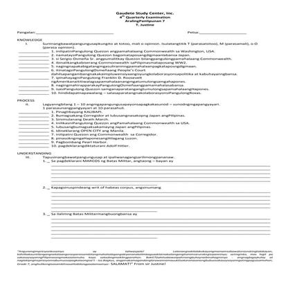 K to 12 New Grading System in Place of KPUB (Do s2015 08) | PDF