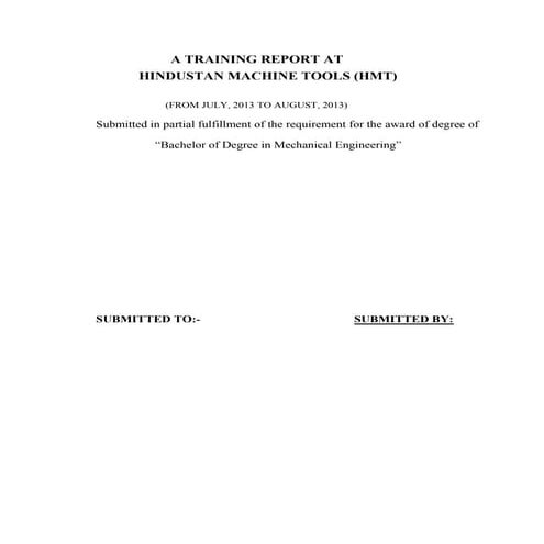 HMT tractor division file