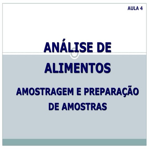 A.b aula 4 amostragem