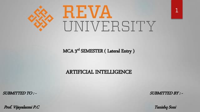 A.I Introduction (Introduction, Producion Rues, Intelligence, Knowledge)