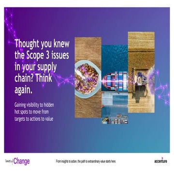 Sustainable Value Chain