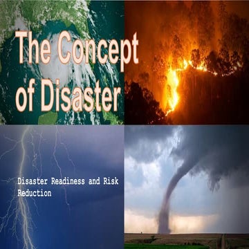 A.1 The Concept of Disaster disaster readiness and risk reduction.pptx