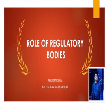 Seminar on Regulatory bodies, Advanced Nursing Practice