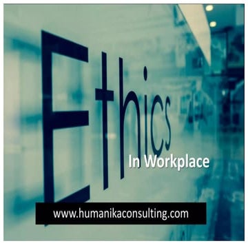 A. Work ethics in work place.pptx QUARTER I - LESSON 1