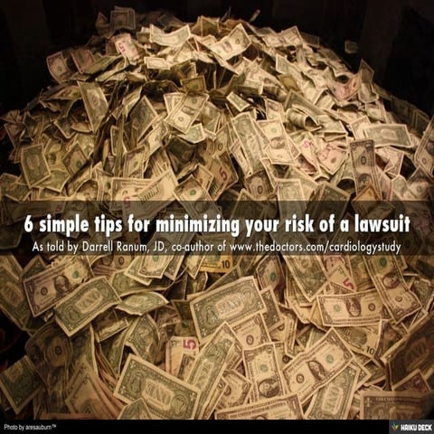 6 simple tips to help you avoid a lawsuit