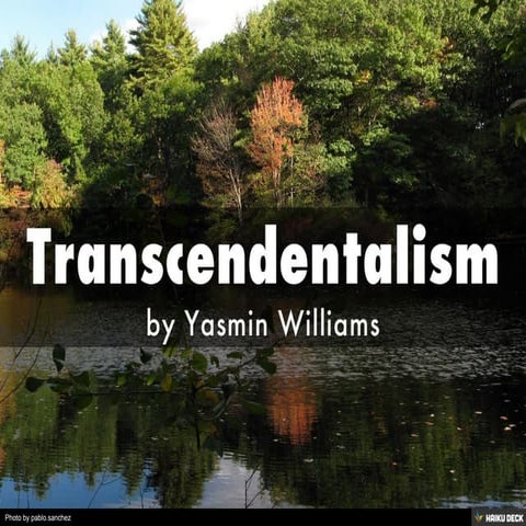 Transcendentalism