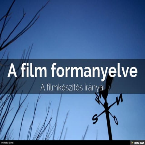A film formanyelve