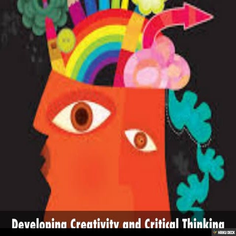 Developing Creativity and Critical Thinking | PDF