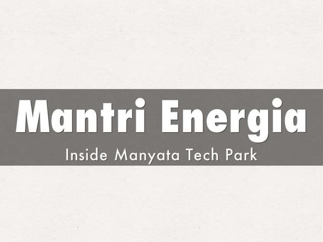Mantri energia