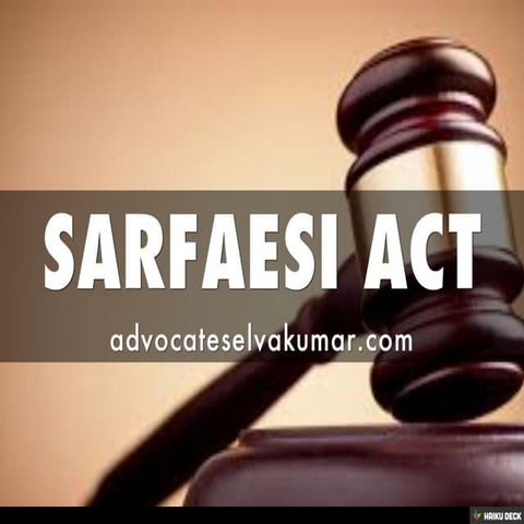 SARFAESI ACT