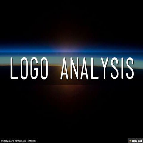 Logo and analysis of logos | PPTX