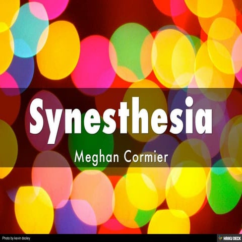 Synesthesia
