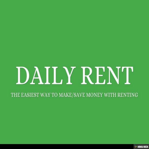 DAILY RENT | PDF