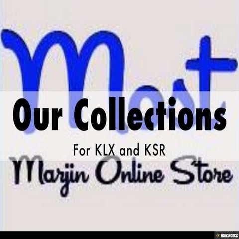 KLX & KSR Accesories