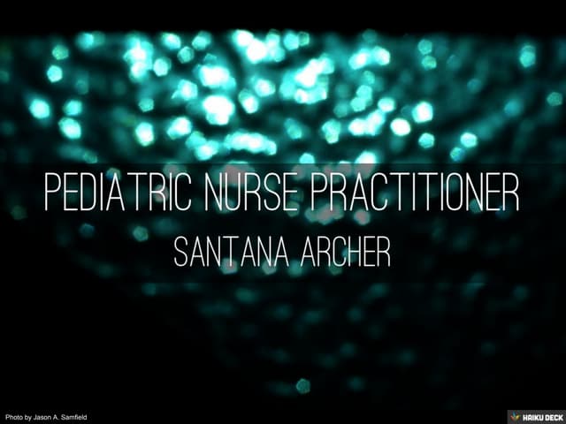 Pediatric Nurse Practitioner