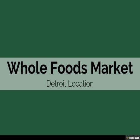 Whole Foods Market