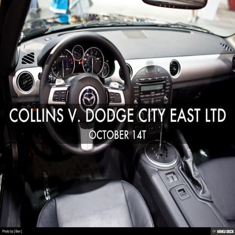 COLLINS V. DODGE CITY EAST LTD