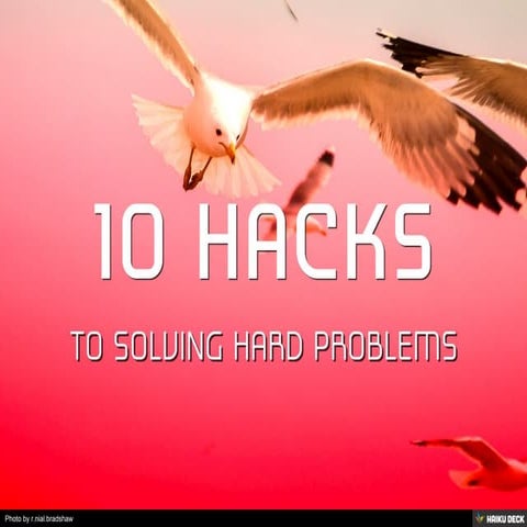 10 TRICKS TO TRYING AGAIN