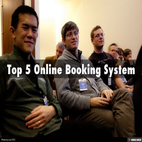 Top 5 Online Booking System