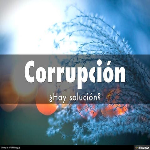 Corrupción