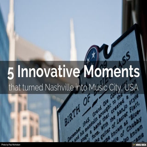 5 Innovative Moments