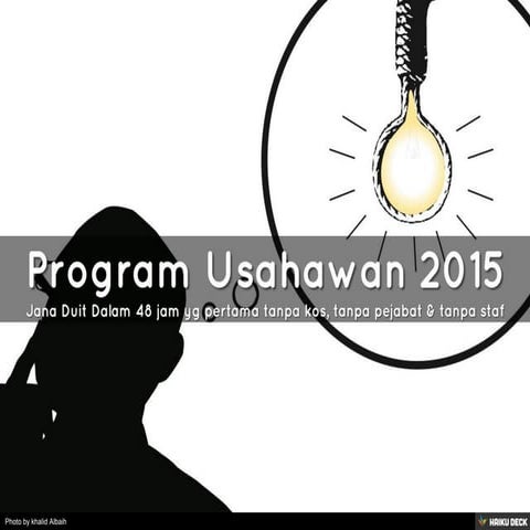 Program Usahawan 2015