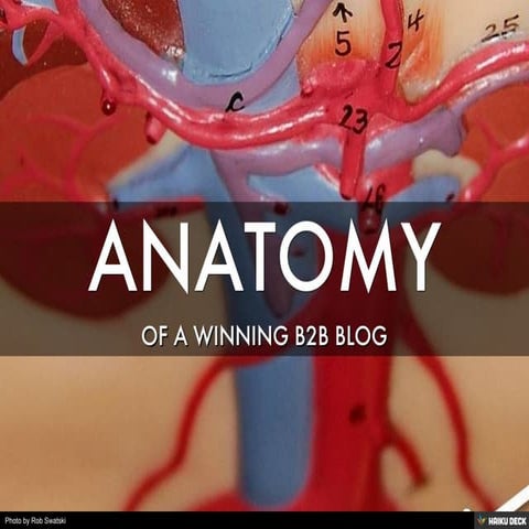 Anatomy of a Winning B2B Blog